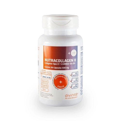 Nutracollagen Ii 30 Cápsulas 500Mg