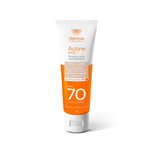 Protetor Solar Actine Fps70 Cor Clara