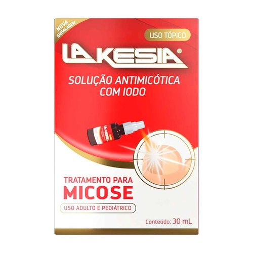 Antimicótico Solução Lakesia 30Ml