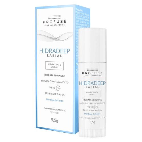 Protetor Labial Profuse Hidradeep Fps30 5,5G