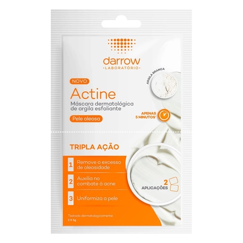 Máscara Esfoliante Argila Actine 10G
