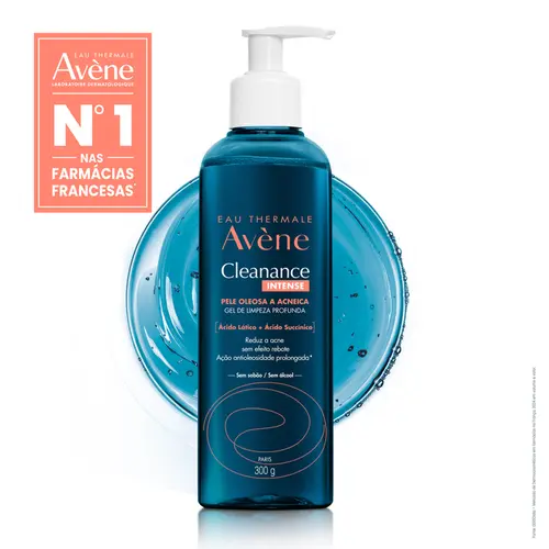 Gel Limpeza Intense Cleanance Avène 300G