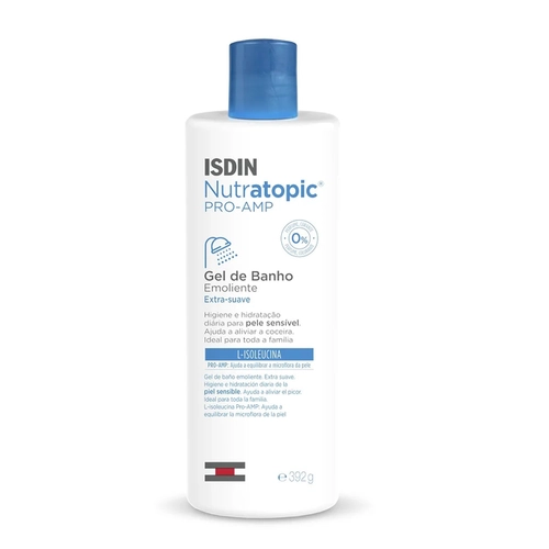 Gel De Banho Emoliente Para Dermatite Atópica Isdin Nutratopic Pro-Amp 392G