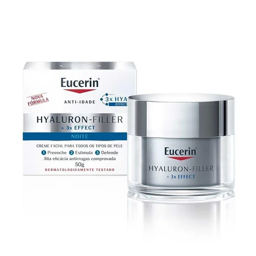 Creme Hyaluron Filler Eucerin Noturno 50G