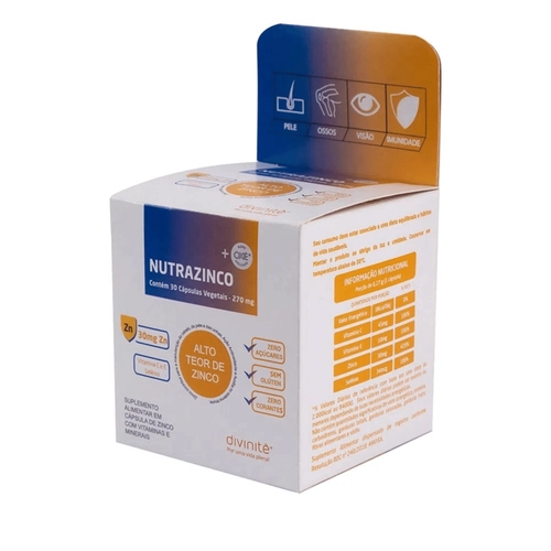 Nutrazinco 30 Cápsulas