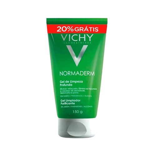 Kit Vichy Normaderm Gel De Limpeza 150G Com 20% De Desconto