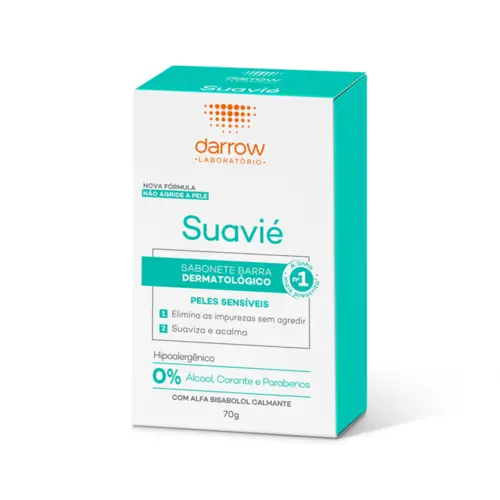 Sabonete Para Pele Sensível Suavie 70G