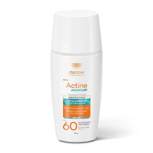 Protetor Solar Actine Aquafluid Fps60 Sem Cor 40G