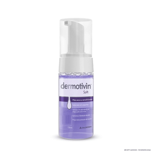 Sabonete Soft Foam Dermotivin 130Ml