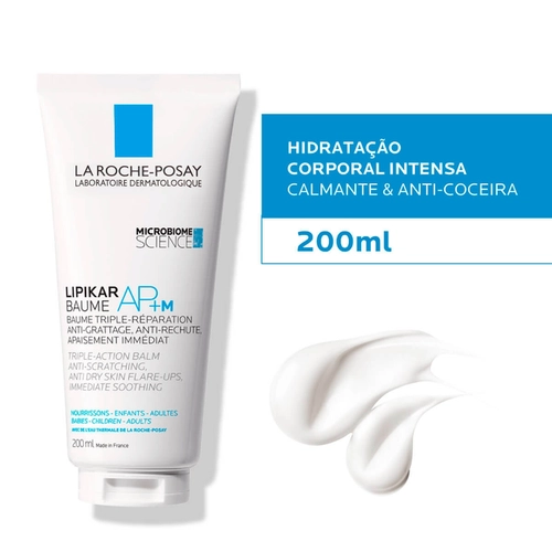 Bálsamo Hidratante Lipikar Ap+ M La Roche Posay 200Ml