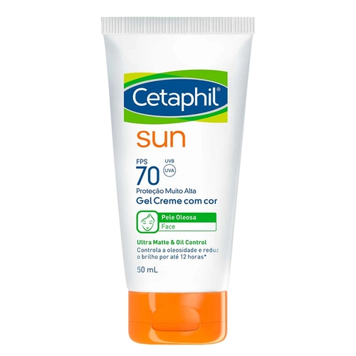 Protetor Solar Ultramatte Com Cor Cetaphil Fps70 50Ml
