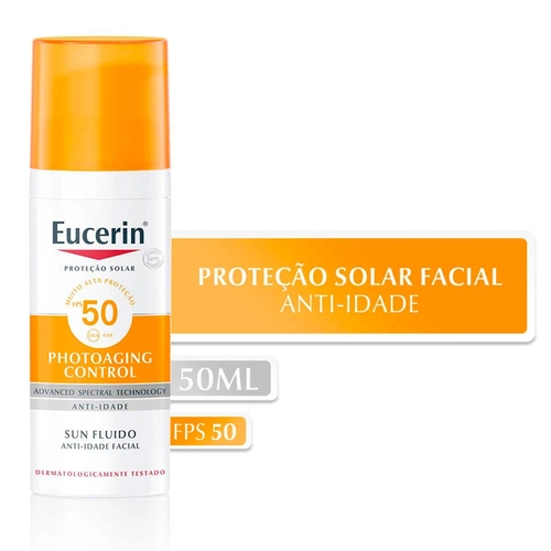 Protetor Solar Anti-Idade Eucerin Control Fps50 50Ml