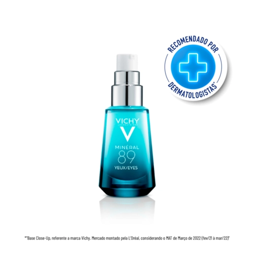 Gel Hidratante Para Olhos Vichy Mineral 89 15Ml