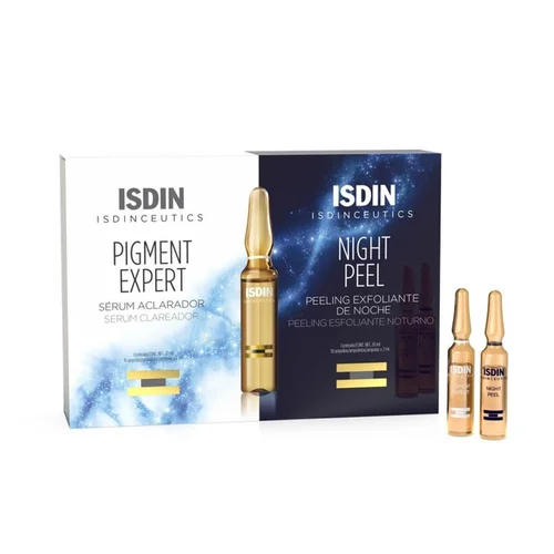 Kit Tratamento Anti-Manchas Isdinceutics Pigment Expert + Night Peel (20 Unidades)