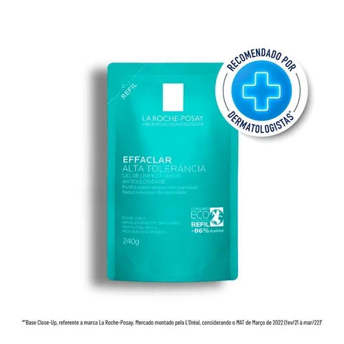 Gel De Limpeza Refil Effaclar Alta Tolerância La Roche Posay 240G
