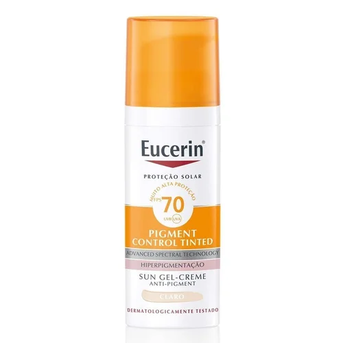 Protetor Solar Pigment Control Eucerin Fps70 Claro 50G