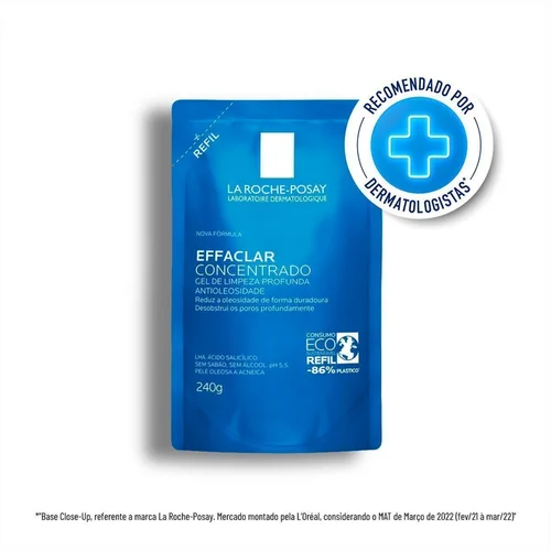 Gel De Limpeza Refil Effaclar Concentrado La Roche Posay 240G