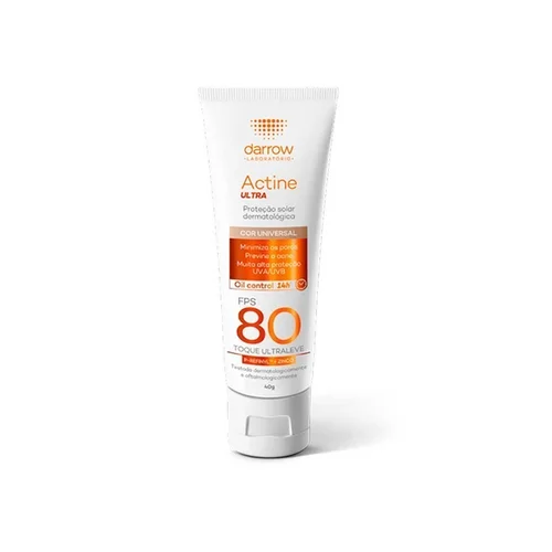 Protetor Solar Actine Ultra Fps80 Cor Universal 40G