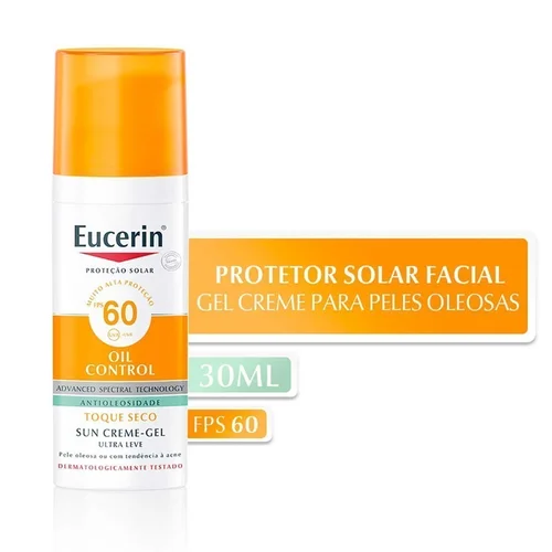 Gel Eucerin Oil Control Fps60 50Ml