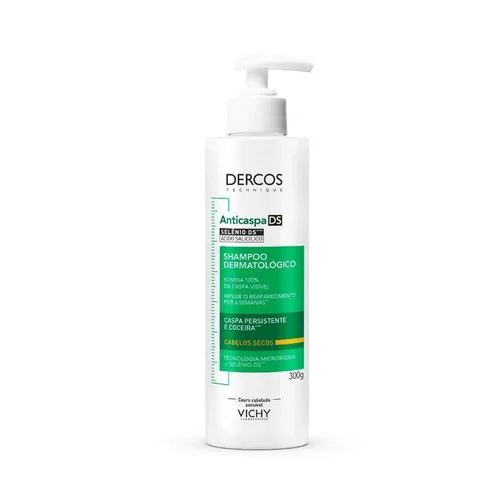 Shampoo Vichy Dercos Anticaspa Intensivo Secos 300Ml