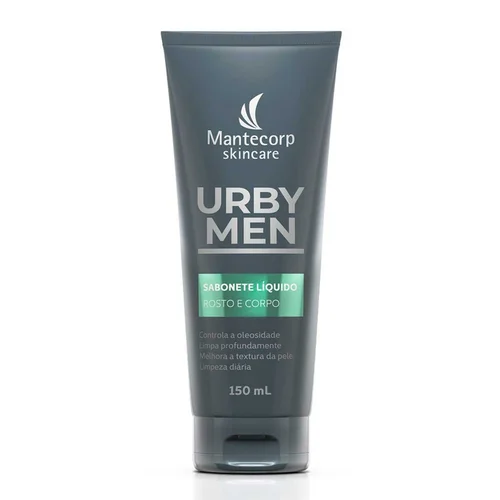 Sabonete Líquido Para Corpo E Rosto Urby Men 150Ml