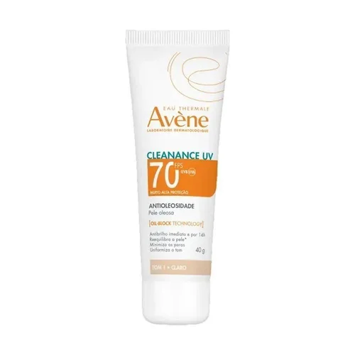 Protetor Solar Cleanance Fps70 Tom 1 Claro 40G