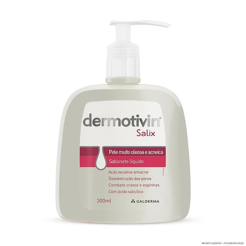 Sabonete Líquido Salix Dermotivin 300Ml