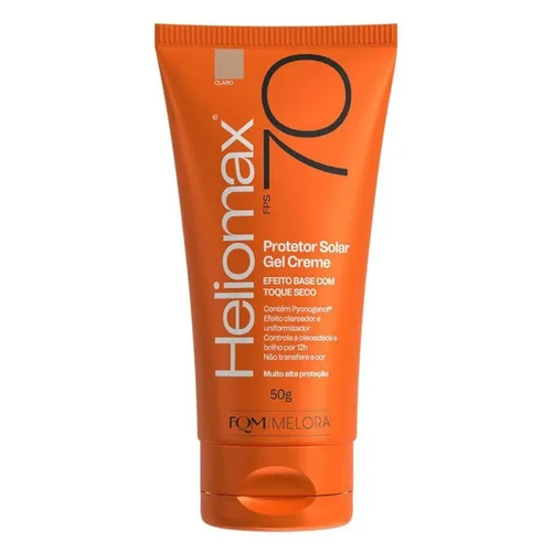 Protetor Solar Heliomax Claro Fps50 70G