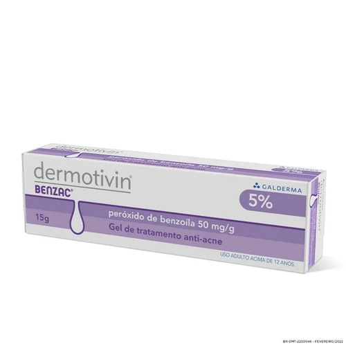 Gel Benzac 5% Dermotivin 15G
