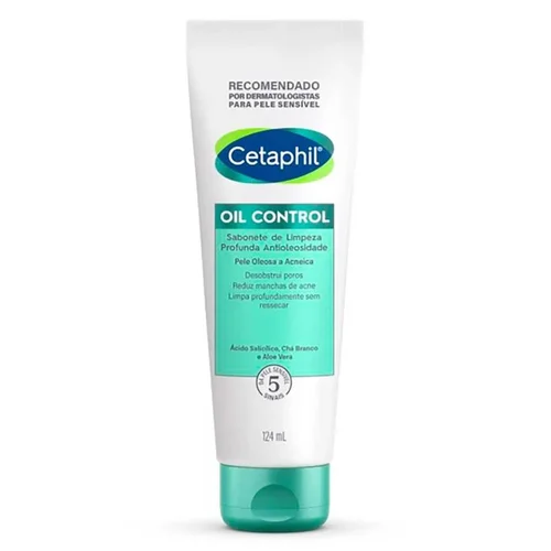 Sabonete Líquido Oil Control Cetaphil 124Ml