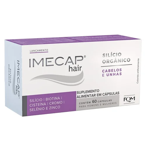 Imecap Hair Silício Orgânico 60 Cápsulas