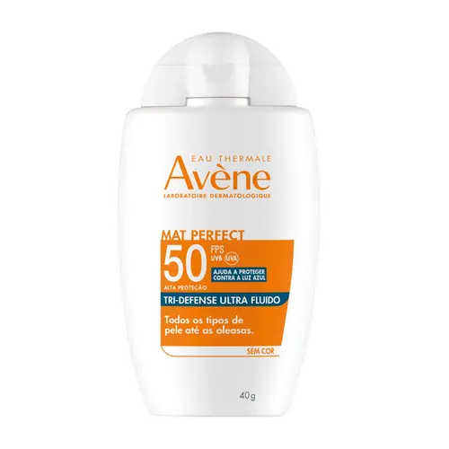 Protetor Solar Avène Mat Perfect Tridefense Fps50 Sem Cor 40G