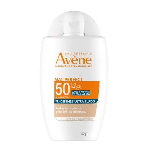 Protetor Solar Avène Mat Perfect Tridefense Fps50 Claro 40G
