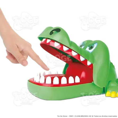 Brinquedo Crocodilo Dentista AN0025