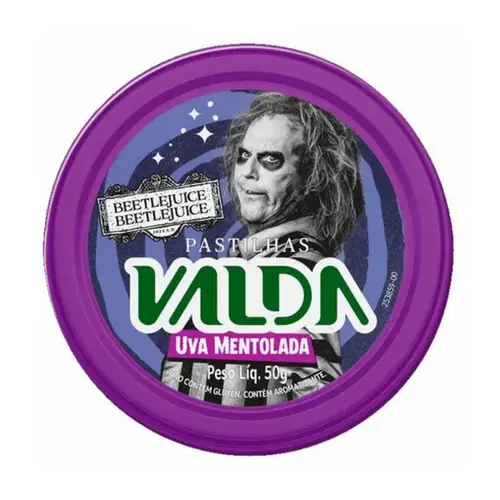 Pastilhas Valda Uva Lata 50g