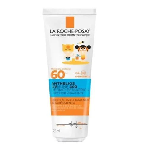 Protetor Solar Infantil La Roche-Posay Anthelios UVMUne 400 Dermo-Pediatrics FPS 60 75ml