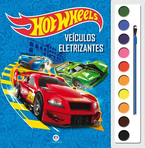 Livro Hot Wheels Veículos Eletrizantes