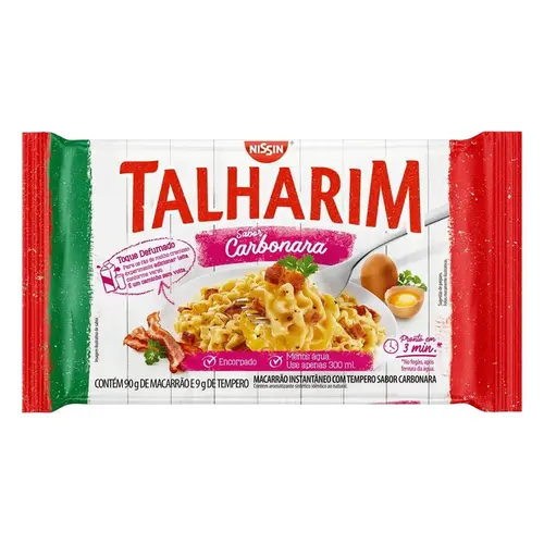 Macarrão Nissin Talharin Carbonara 99G