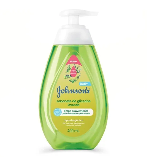 Sabonete Líquido Johnson’s Baby Lavanda 400ml