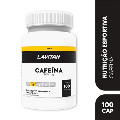 Lavitan Cafeína 200MG 100CPS
