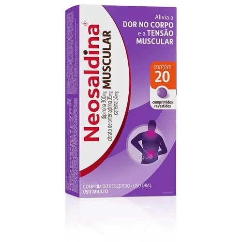 Neosaldina Muscular 20CPR