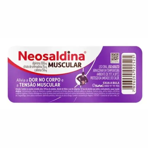 Neosaldina Muscular 10CPR