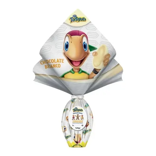 Ovo Arcor Tortuguita Branca Estrela Ninja 120G