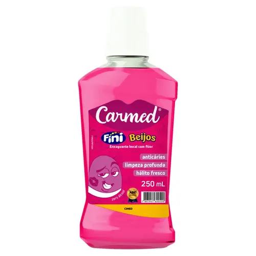Enxaguante Bucal Carmed Fini Beijos 250ML