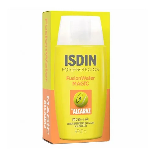 Protetor Solar Facial Isdin Fusion Water Magic by Alcaraz FPS50 50ML