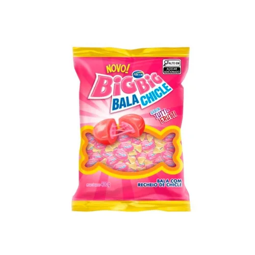 Bala Bigbig Tutti Frutti 400G