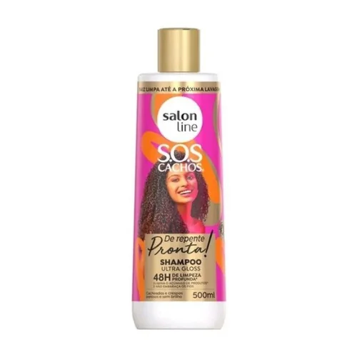 Shampoo SOS Cachos De Repente Pronta Salon Line 500ML