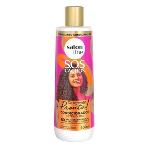 Condicionador SOS Cachos De Repente Pronta Salon Line 500ML