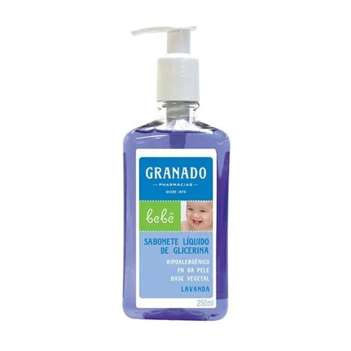 Sabonete Líquido de Glicerina Granado Bebê Lavanda 250ml