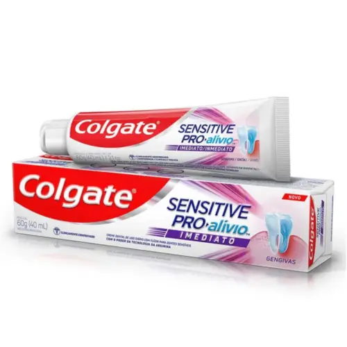 Creme Dental Colgate Sensitive Pro Alívio Imediato Gengivas 60G
